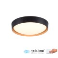 Lampa sufitowa EMILIA 1 - punktowa czarny LeuchtenDirekt - 14347-18