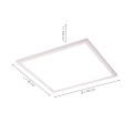 Lampa sufitowa FLAT 1 - punktowa Biały LeuchtenDirekt - 14531-16