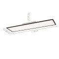 Lampa sufitowa FLAT 1 - punktowa czarny LeuchtenDirekt - 14757-18