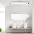 Lampa sufitowa FLAT 1 - punktowa czarny LeuchtenDirekt - 14757-18