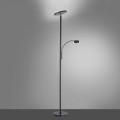 Lampa podłogowa stojąca HANS 2 - punktowa czarny LeuchtenDirekt - 11709-18