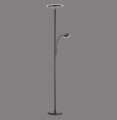 Lampa podłogowa stojąca HANS 2 - punktowa czarny LeuchtenDirekt - 11709-18
