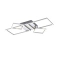Lampa sufitowa IVEN 4 - punktowa srebrny LeuchtenDirekt - 14030-55