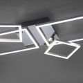 Lampa sufitowa IVEN 4 - punktowa srebrny LeuchtenDirekt - 14030-55