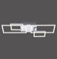 Lampa sufitowa IVEN 4 - punktowa srebrny LeuchtenDirekt - 14030-55