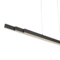 Lampa wisząca sufitowa LUZI 3 - punktowa antracyt LeuchtenDirekt - 11660-13