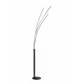 Lampa podłogowa stojąca MAJA 3 - punktowa czarny LeuchtenDirekt - 15383-18