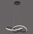 Lampa wisząca sufitowa MARIA 1 - punktowa czarny LeuchtenDirekt - 15402-18