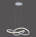 Lampa wisząca sufitowa MARIA 1 - punktowa Aluminum LeuchtenDirekt - 15402-95