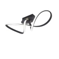 Lampa sufitowa MARIA 1 - punktowa czarny LeuchtenDirekt - 15403-18