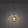 Lampa wisząca sufitowa RACOON 1 - punktowa naturalnego drewna LeuchtenDirekt - 11409-79