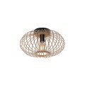 Lampa sufitowa RACOON 1 - punktowa naturalnego drewna LeuchtenDirekt - 11410-79