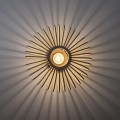 Lampa sufitowa RACOON 1 - punktowa naturalnego drewna LeuchtenDirekt - 11410-79