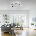 Lampa sufitowa RITUS 1 - punktowa antracyt LeuchtenDirekt - 15391-13