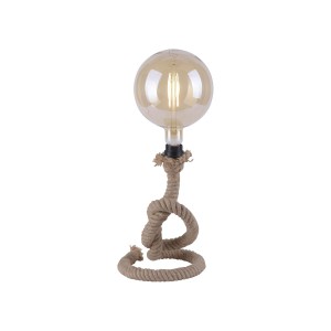 Lampa stołowa ROPE 1 - punktowa czarny LeuchtenDirekt - 15480-18