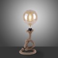 Lampa stołowa ROPE 1 - punktowa czarny LeuchtenDirekt - 15480-18