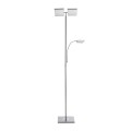 Lampa podłogowa stojąca RUBEN 2 - punktowa srebrny LeuchtenDirekt - 11725-55