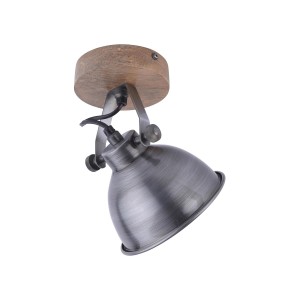 Lampa sufitowa SAMIA 1 - punktowa Stalowy LeuchtenDirekt - 11981-77