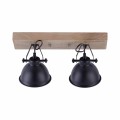 Lampa sufitowa SAMIA 2 - punktowa czarny LeuchtenDirekt - 11982-18