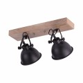 Lampa sufitowa SAMIA 2 - punktowa czarny LeuchtenDirekt - 11982-18