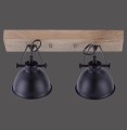 Lampa sufitowa SAMIA 2 - punktowa czarny LeuchtenDirekt - 11982-18