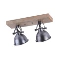 Lampa sufitowa SAMIA 2 - punktowa Stalowy LeuchtenDirekt - 11982-77