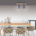 Lampa sufitowa SAMIA 2 - punktowa Stalowy LeuchtenDirekt - 11982-77