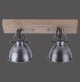 Lampa sufitowa SAMIA 2 - punktowa Stalowy LeuchtenDirekt - 11982-77