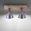 Lampa sufitowa SAMIA 2 - punktowa Stalowy LeuchtenDirekt - 11982-77