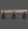 Lampa sufitowa SAMIA 3 - punktowa czarny LeuchtenDirekt - 11983-18