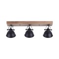 Lampa sufitowa SAMIA 3 - punktowa czarny LeuchtenDirekt - 11983-18
