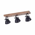 Lampa sufitowa SAMIA 3 - punktowa czarny LeuchtenDirekt - 11983-18
