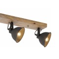 Lampa sufitowa SAMIA 3 - punktowa czarny LeuchtenDirekt - 11983-18
