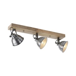 Lampa sufitowa SAMIA 3 - punktowa Stalowy LeuchtenDirekt - 11983-77
