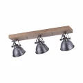 Lampa sufitowa SAMIA 3 - punktowa Stalowy LeuchtenDirekt - 11983-77