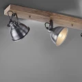Lampa sufitowa SAMIA 3 - punktowa Stalowy LeuchtenDirekt - 11983-77