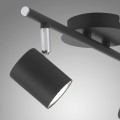 Lampa sufitowa TARIK 2 - punktowa antracyt LeuchtenDirekt - 11942-13