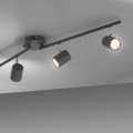 Lampa sufitowa TARIK 4 - punktowa antracyt LeuchtenDirekt - 11944-13