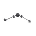 Lampa sufitowa TARIK 4 - punktowa antracyt LeuchtenDirekt - 11944-13