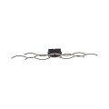 Lampa sufitowa WAVE 1 - punktowa czarny LeuchtenDirekt - 15166-18