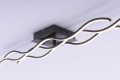 Lampa sufitowa WAVE 1 - punktowa czarny LeuchtenDirekt - 15166-18
