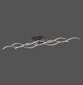 Lampa sufitowa WAVE 1 - punktowa czarny LeuchtenDirekt - 15166-18