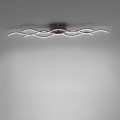 Lampa sufitowa WAVE 1 - punktowa czarny LeuchtenDirekt - 15166-18