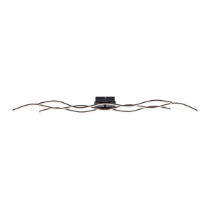 Lampa sufitowa WAVE 3 - punktowa czarny LeuchtenDirekt - 15167-18