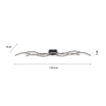 Lampa sufitowa WAVE 3 - punktowa czarny LeuchtenDirekt - 15167-18