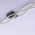 Lampa sufitowa WAVE 3 - punktowa czarny LeuchtenDirekt - 15167-18