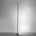 Lampa podłogowa stojąca WAVE 1 - punktowa czarny LeuchtenDirekt - 15168-18