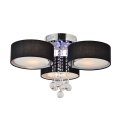 Lampa sufitowa GAMBELA 3 czarna LP-991/3C BK Light Prestige