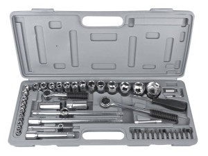 Zestaw kluczy nasadowych i bitów LXCP255  CHAMPION 52  elementy 