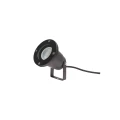 Reflektorek wbijany ogrodowy FLORI GU10 ALU IP65 czarny SLIP012012 Spectrum